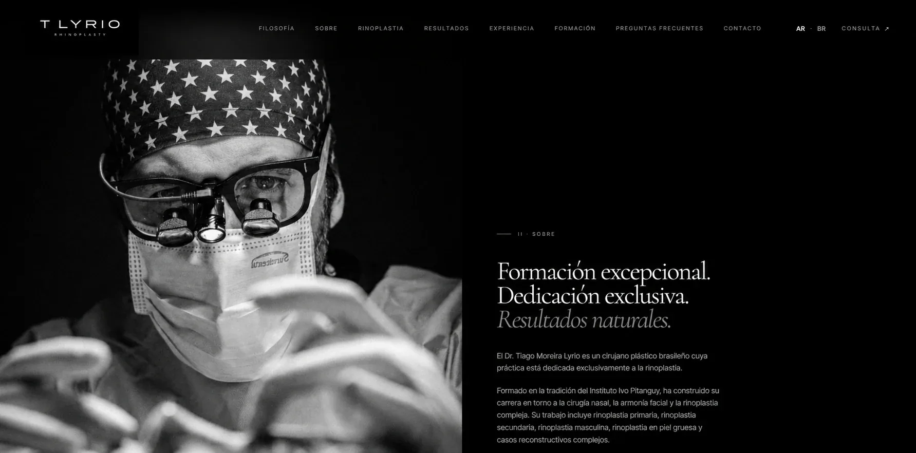 Referencia visual médica editorial
